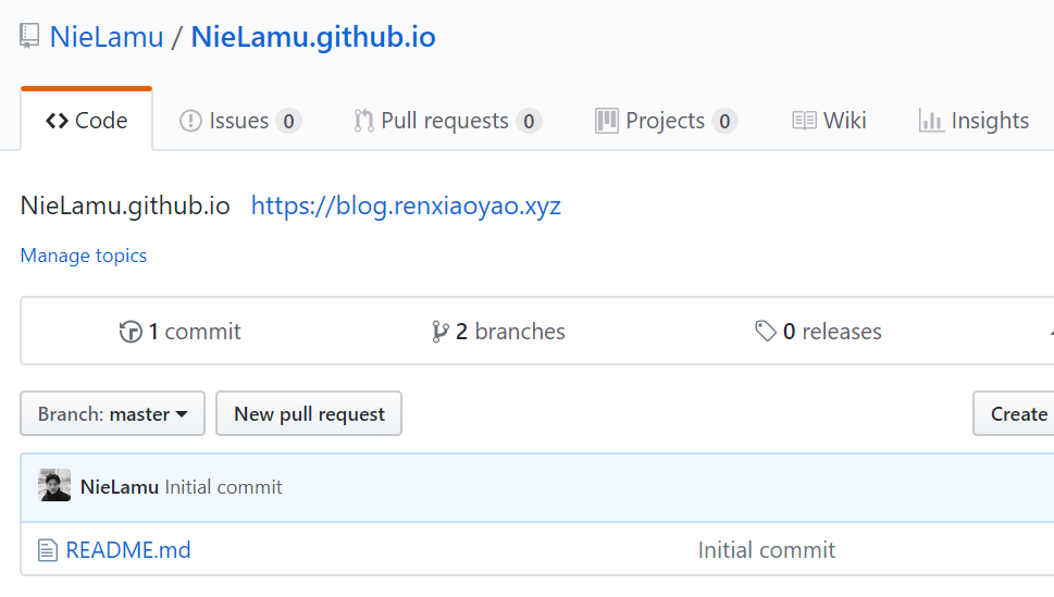Create-New-GitHub-Pages-Repo